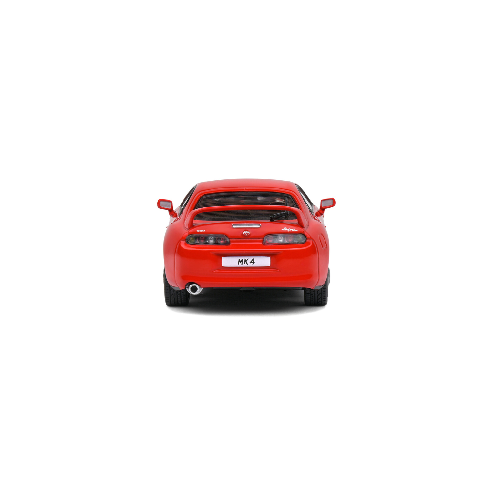 Συλλεκτικό μοντέλο Toyota Supra 2001 – πίσω όψη και ρεαλιστικά πίσω φώτα σε κλίμακα 1:18