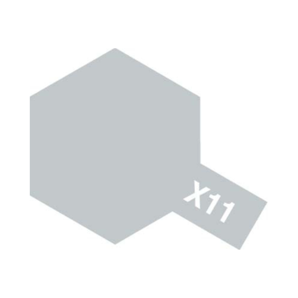 X-11 Chrome Silver Acrylic Paint Gloss (23ml)