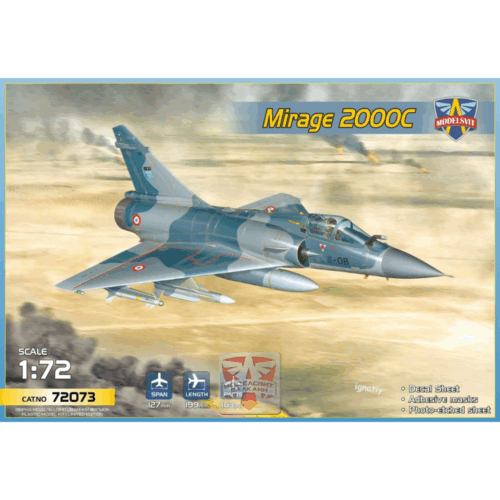 Συναρμολογούμενο Κιτ Mirage 2000C Multirole Jet Fighter 1:72
