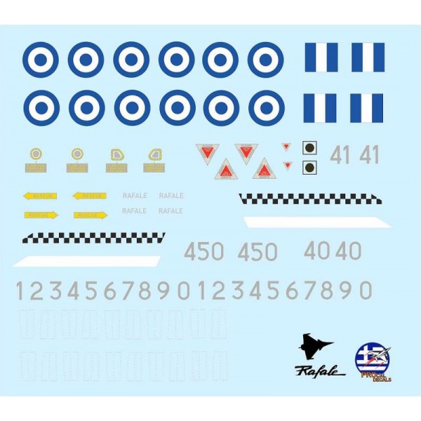 Greek Rafale Insignias & Basic Stencils 1:72 (72-2202) - Image 2