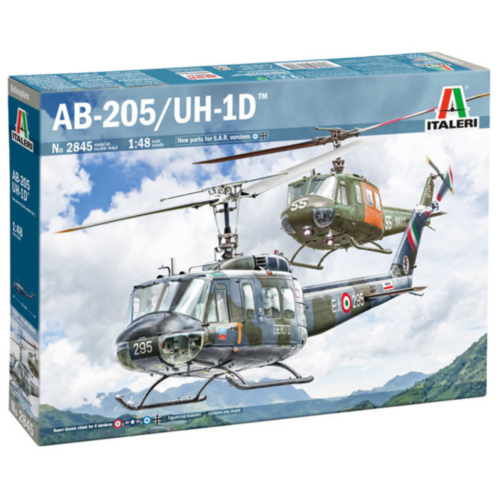 Italian Multirole Helicopter Bell AB-205/UH-1D "SAR" 1:48