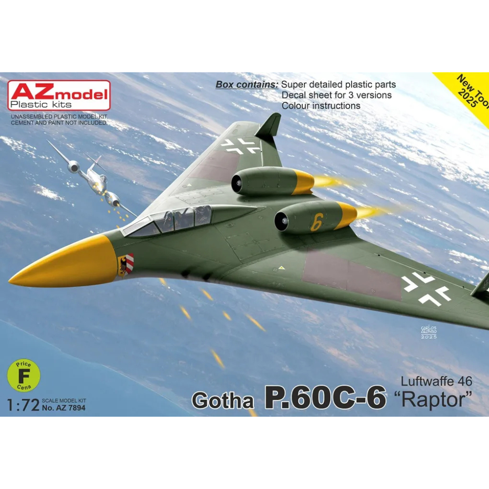 Gotha P.60C-6 Raptor Luftwaffe 46 1:72 (AZ7894)