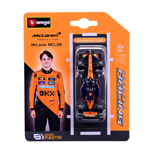 Bburago - Formula 1 McLaren MCL39 O. Piastri 1:64 (#18-60165)