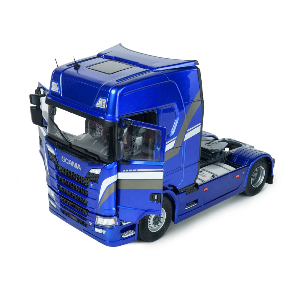Scania 580S HighLine – Metallic Blue – 2023 1:24 - Image 3