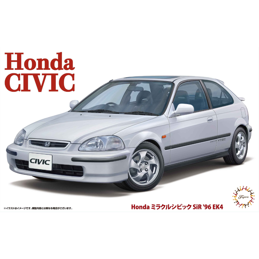 Συναρμολογούμενο Honda Miracle Civic SiR `96 EK4 124